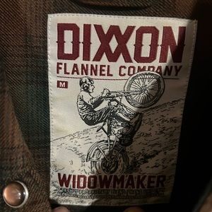 Womens M WIDOWMAKER DIXXON FLANNEL